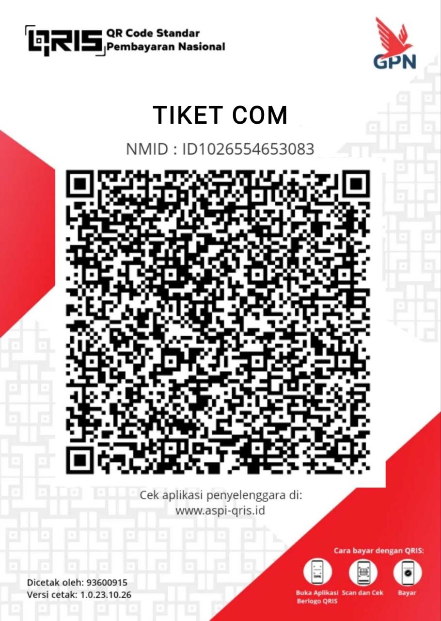 Kode QRIS Pembayaran Resmi
